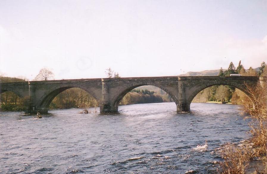 Dunkeld Bridge River Tay 